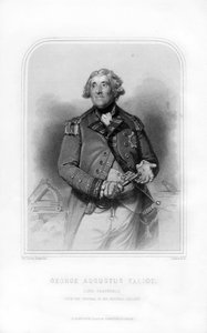 George Augustus Eliott, 1e Baron Heathfield, Schotse soldaat en gouverneur van Gibraltar, 1870