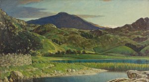 Watendlath Tarn, nabij Keswick, 1919 door Charles John Holmes