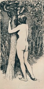 Eva, ca. 1900 1903-1904 door Charles Holroyd