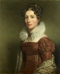 Jacoba Vetter (1796-1830), Wife of Pieter Meijer Warnars, Amsterdam Bookseller door Charles Howard Hodges