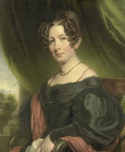 Maria Antoinette Charlotte Sanderson (1782-1859), Echtgenote van Johan Fraser door Charles Howard Hodges
