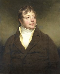 Portret van een man, misschien J.W. Beynen door Charles Howard Hodges