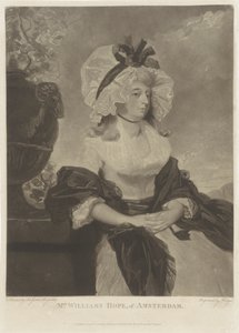 Portret van Anne Goddard-Williams Hope door Charles Howard Hodges