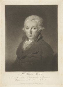 Portret van Pieter Paulus door Charles Howard Hodges