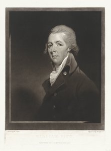 Portret van de staatsman William Pitt