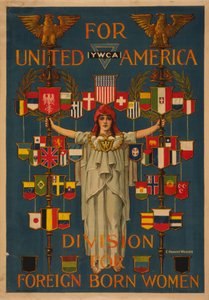 Voor verenigd Amerika, YWCA-divisie voor buitenlandse vrouwen