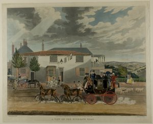 Een uitzicht op de Highgate Road