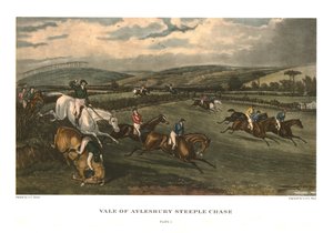Vale of Aylesbury Steeple Chase, Plaat 1, ca. 1836, ca. 1955 door Charles Hunt