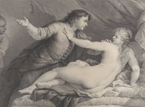 Tarquin en Lucretia door Charles Hutin