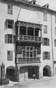 Het gouden dak, Innsbruck door Charles J. S. Makin