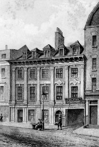 Woning van John Hoole, Great Queen Street, Lincolns Inn Fields, Londen, 1840 door Charles J. Smith