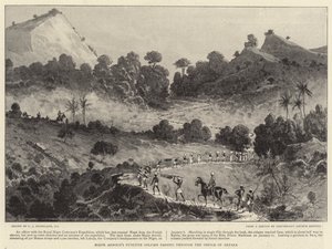 Strafexpeditie van Majoor Arnold door de Kloof van Akpara door Charles J. Staniland