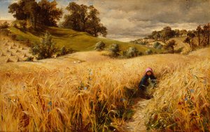 Coming Thro The Rye door Charles James (attr.to) Lewis