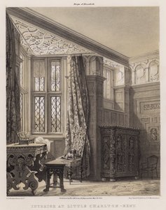 Interieur in Little Charlton, Kent door Charles James Richardson