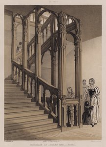 Trap in Audley End, Essex door Charles James Richardson
