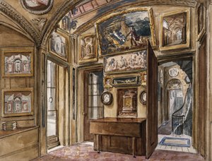 De ontbijtkamer in het Sir John Soane