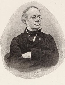 Portret van de componist Jacques Fromental Halévy 1799-1862 door Charles Jeremie Fuhr