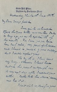 Brief aan Francis G. Waugh, 30 juni 1858
