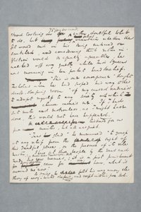 Origineel manuscript van een hoofdstuk van Nicholas Nickleby, 1838