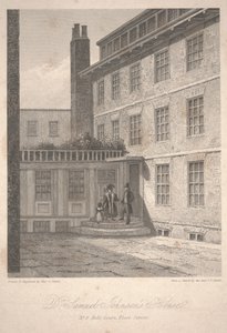 Huis van Dr. Samuel Johnson door Charles John Smith