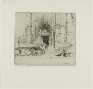 Neufchatel en Bray door Charles John Watson