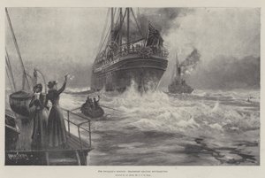Voor de Eer van Engeland, Transport vertrekt uit Southampton door Charles John de Lacy