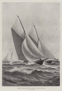 Het eerste jachtseizoen van de eeuw, een nek-aan-nek race door Charles John de Lacy