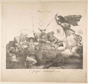 Repas de Corps. Epoque Mémorable de 1821, 1821
