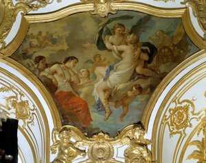 Psyche in de hemel verleid door Liefde