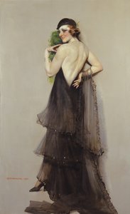 Paspop in de jaren 1900 door Charles Joseph Watelet