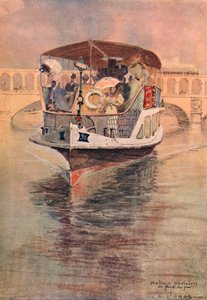 Bateau-Parisien bij de Point du Jour, 1915