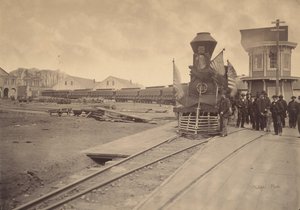 De Lincoln Begrafenistrein, Philadelphia, 22-24 april 1865 door Charles L. Philippi