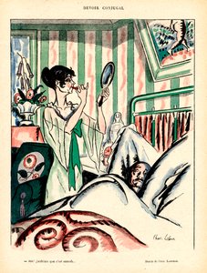 Le Rire Rouge, Satirisch in kleuren