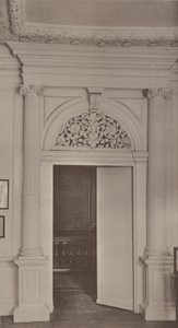 Een deur in Ashburnham House, Westminster door Charles Latham