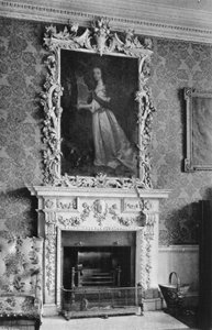 Haard in slaapkamer door Charles Latham