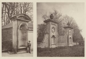 Coleshill, Berkshire, een Nissenhut, Poort bij de Achteringang door Charles Latham