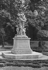 Oostzijde van de Zuidtuin door Charles Latham