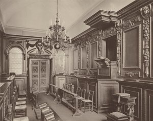 Farnham Castle, Surrey, de Kapel door Charles Latham