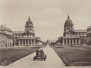 Greenwich Hospital, algemeen uitzicht door Charles Latham