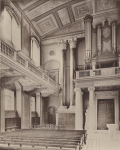 Greenwich Hospital, interieur van de kapel door Charles Latham