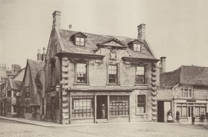 Huizen in Stamford, Lincolnshire, Marktplein