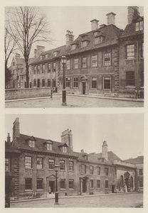 Huizen bij St Georges Kerk, Stamford