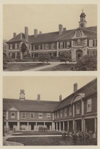 Morden College, Blackheath, Kent, Ingang en Deel van de Binnenplaats