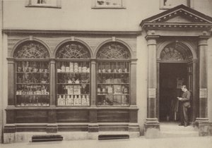 Winkel in Lewes door Charles Latham