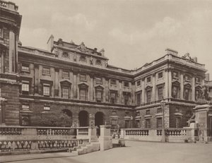 Somerset House, uitzicht op de binnenplaats door Charles Latham