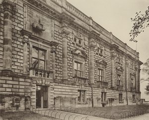 Het Kasteel, Nottingham, de Oostelijke Voorzijde door Charles Latham