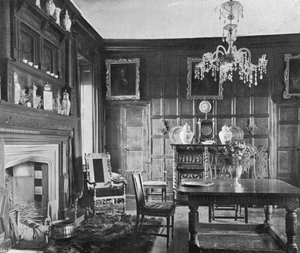 De eetkamer door Charles Latham