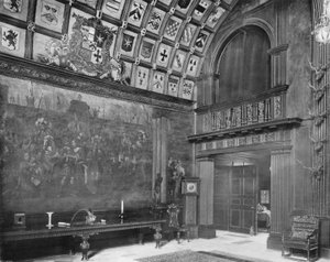 De Fresco, Noordhoek van de Hal door Charles Latham