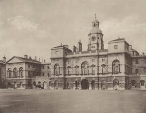 The Horse Guards, Whitehall, de westelijke gevel door Charles Latham