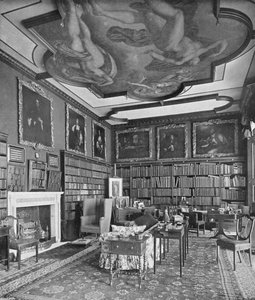 De Bibliotheek door Charles Latham